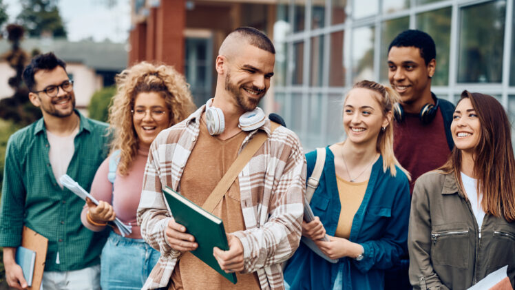 photo of college students
