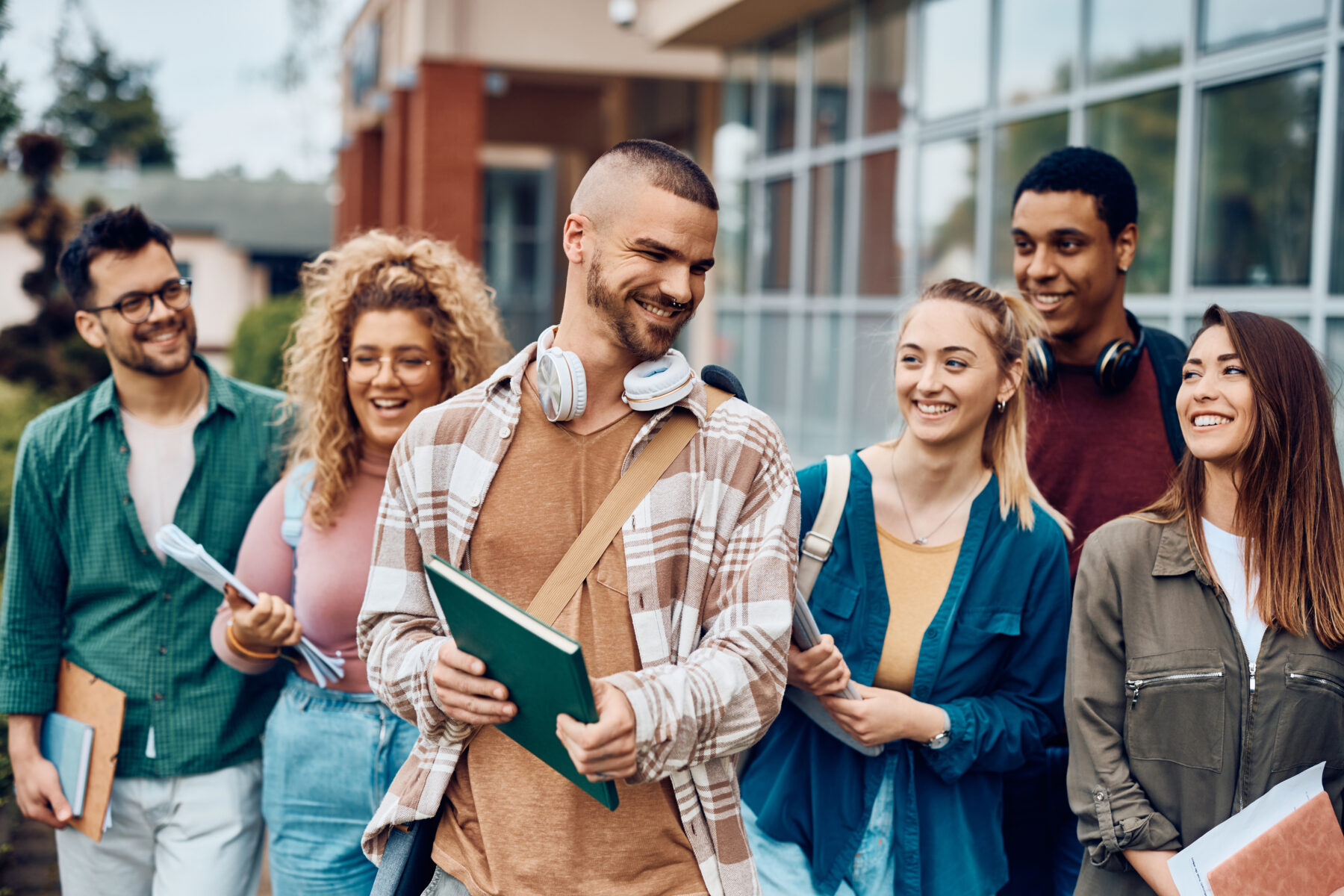photo of college students