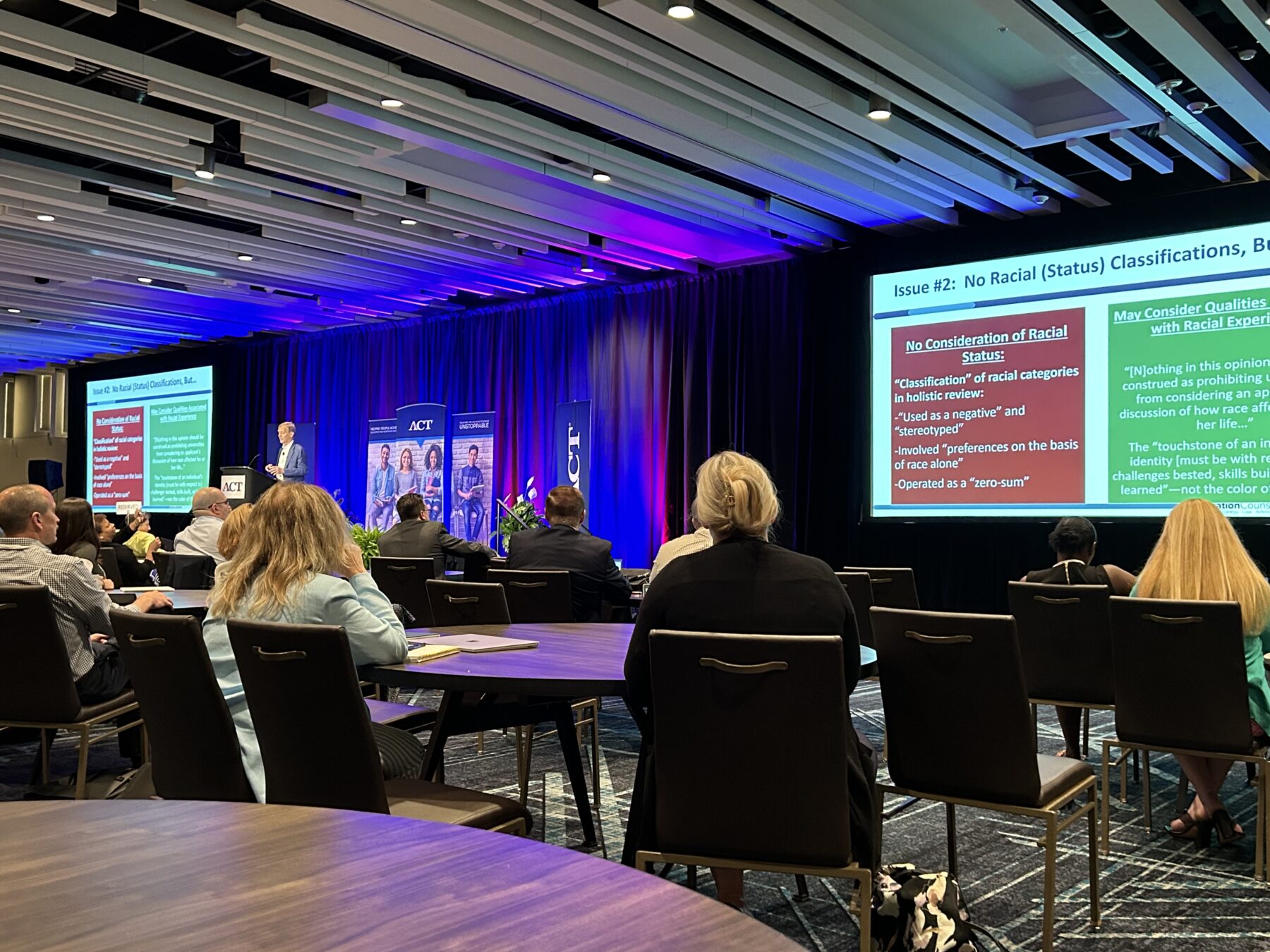 photo of the ACT conference