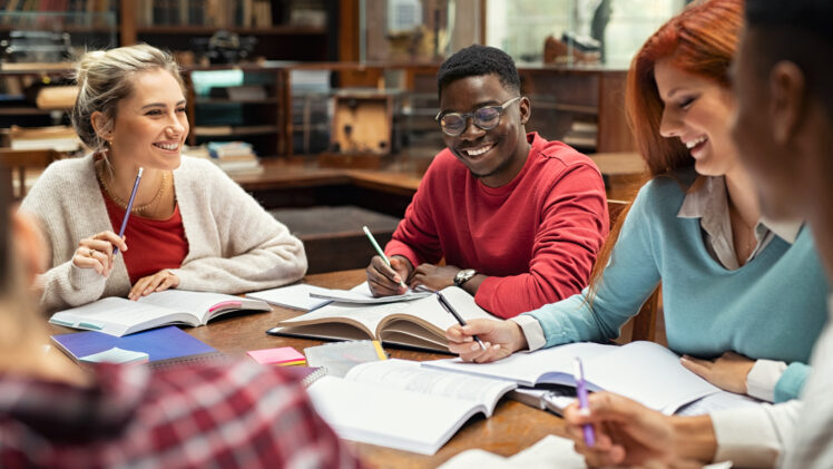 photo of college students