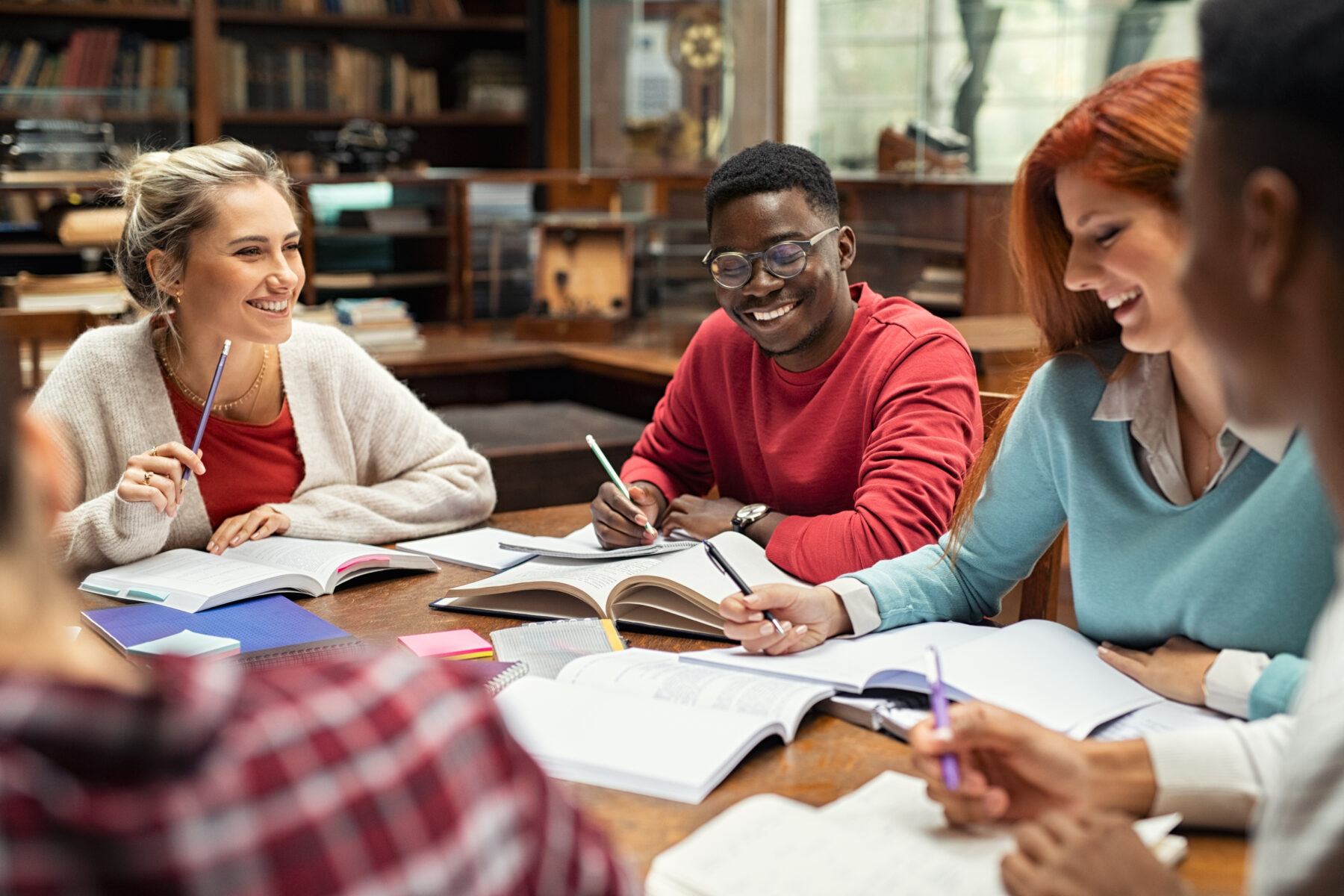 photo of college students